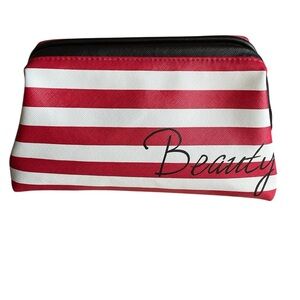 Macy's Cosmetic Makeup Travel Zippered Bag NWOT